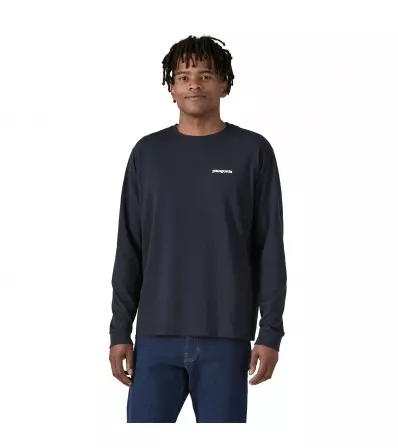 Blouse Patagonia Long-Sleeved P-6 Logo Responsibili-Tee M's