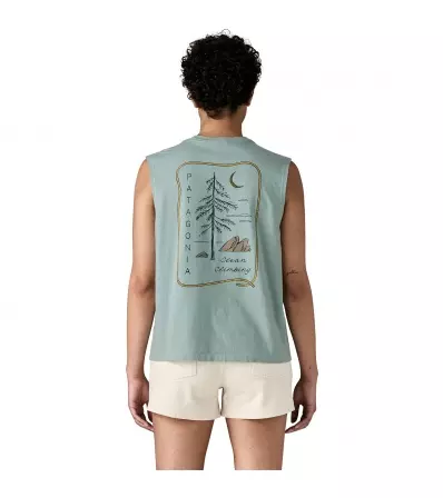 Patagonia Clean Climb Roots Boxy Organic Tank Top W's Summer 2025