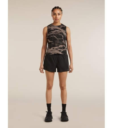 Icebreaker 125 Cool-Lite Merino Blend Speed Tank Motion AOP W's