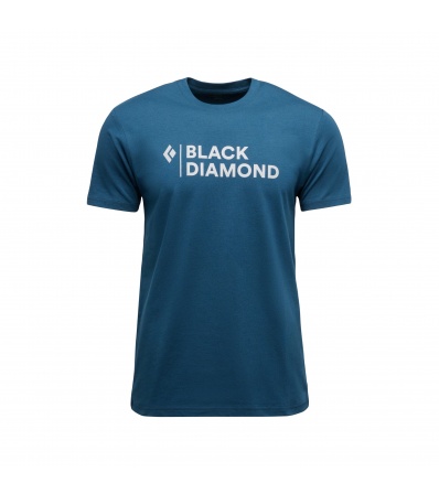Black Diamond Mini Stacked SS Tee M's