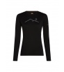 Icebreaker Women's Merino 200 Oasis LS Crewe Rainer Ridge